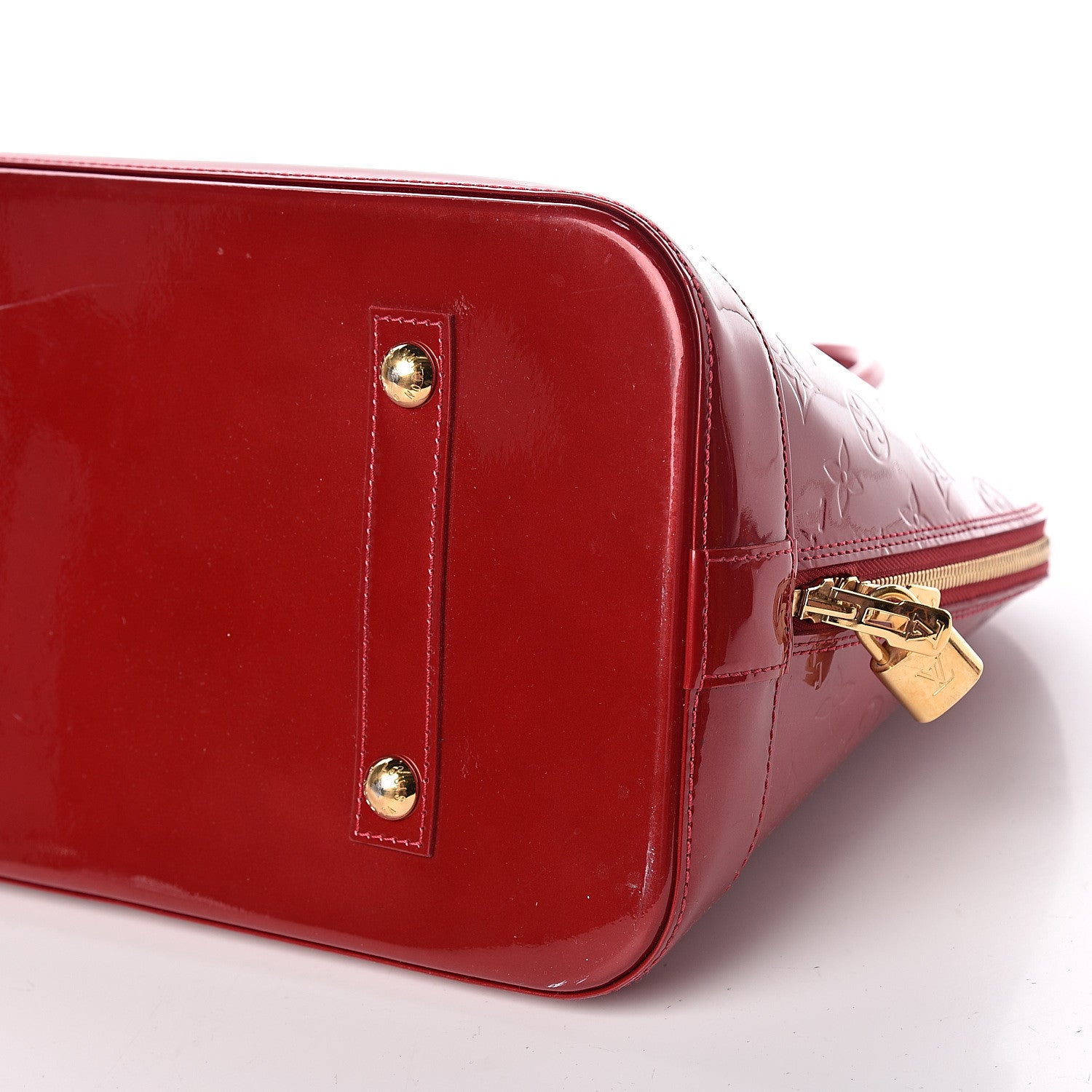 Louis Vuitton Vernis Alma GM Pomme D'Amour 12 of 13