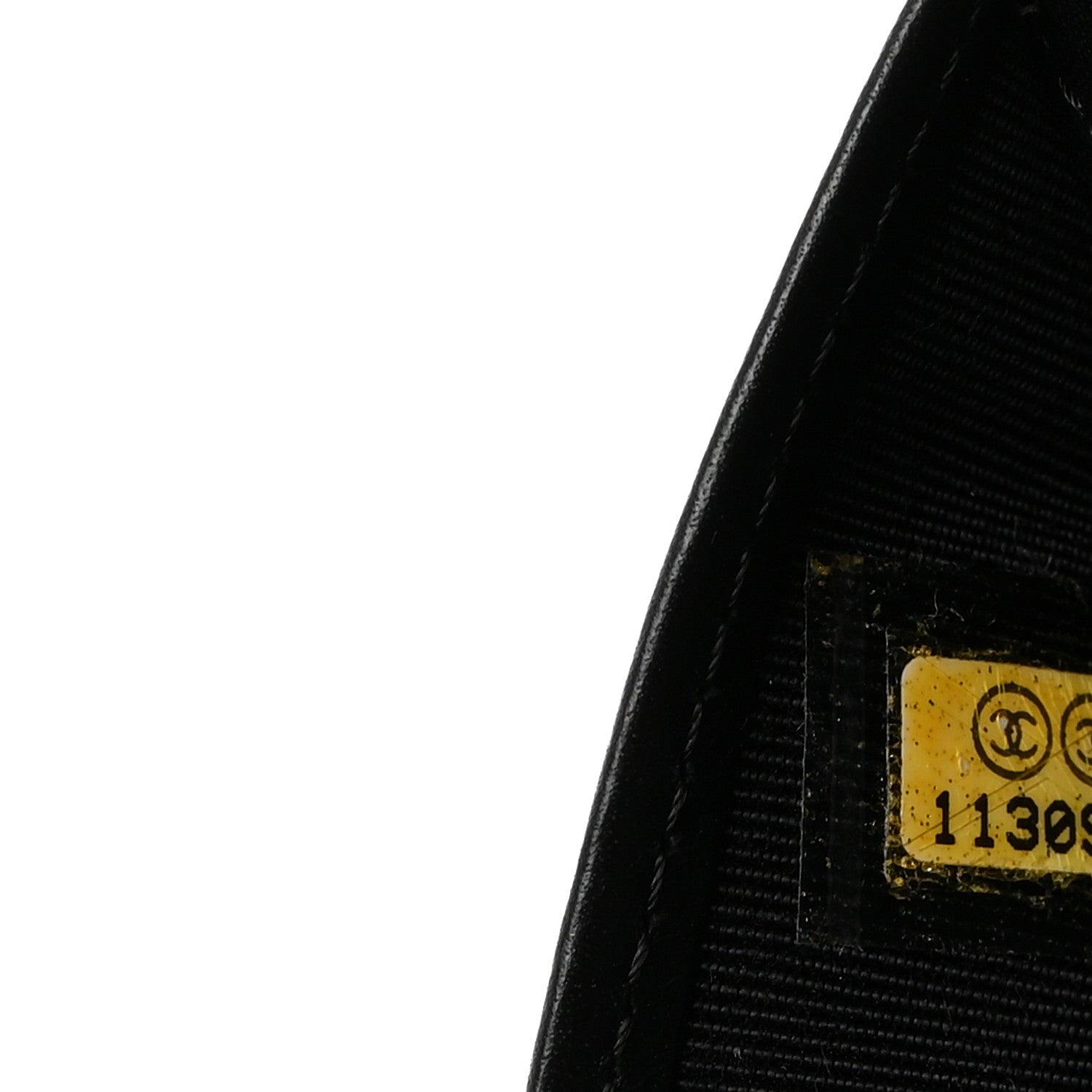 Chanel Lambskin Chevron Quilted Large Flap Clutch Wallet Black 8 of 8