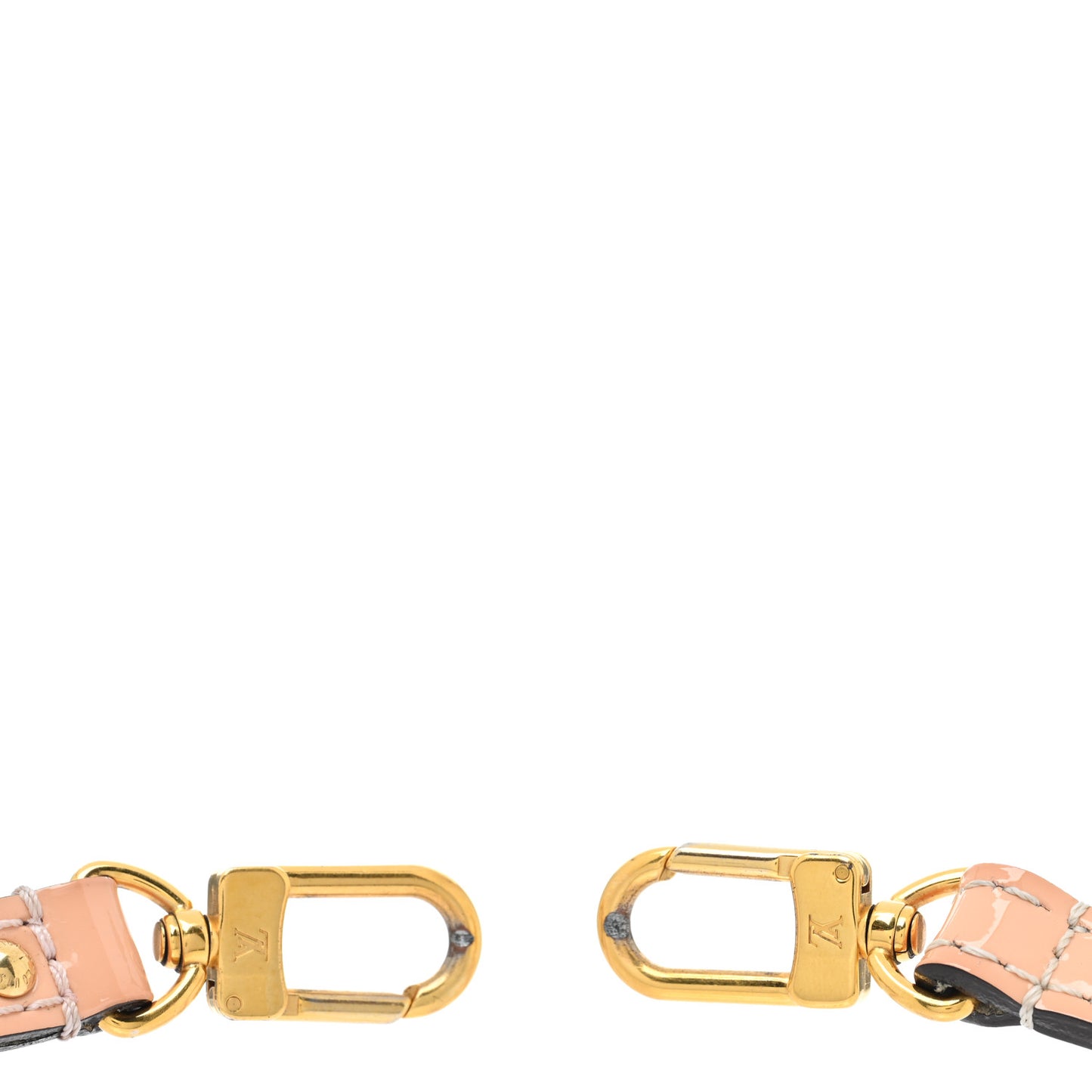 Patent 12mm Shoulder Strap Rose Ballerine
