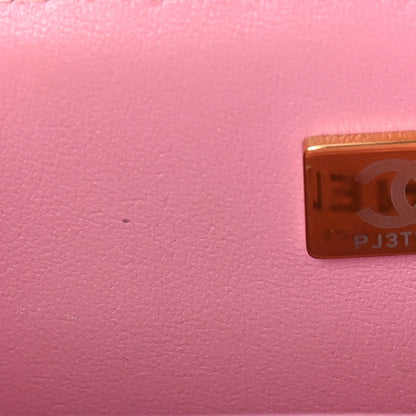 Chanel Tweed Quilted Mini Rectangular Flap Pink 6 of 7
