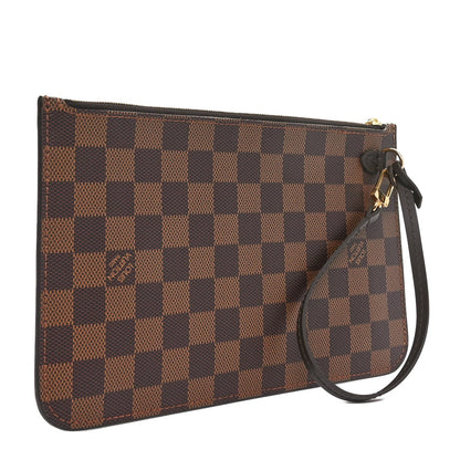 Louis Vuitton Damier Ebene Neverfull MM GM Pochette 3 of 7