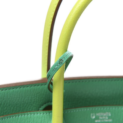 Hermes Chevre Mysore Horseshoe Birkin 30 Menthe Kiwi 8 of 15