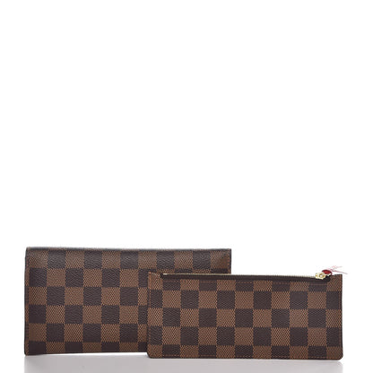 Louis Vuitton Damier Ebene Josephine Wallet Red 10 of 12