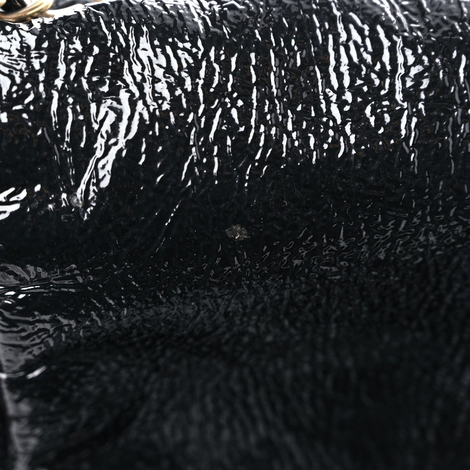 Chanel Vinyl XL Rock and Chain Flap Black 14 of 14