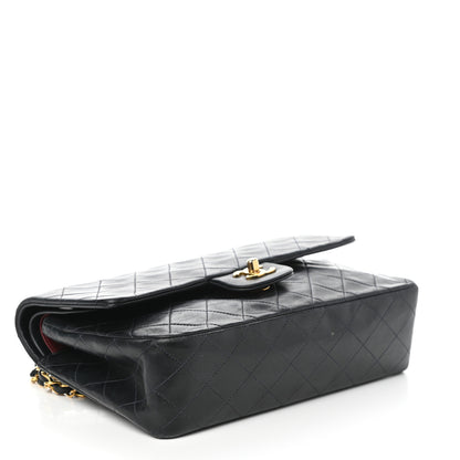 Chanel Lambskin Quilted Medium Double Flap Navy 4 of 10