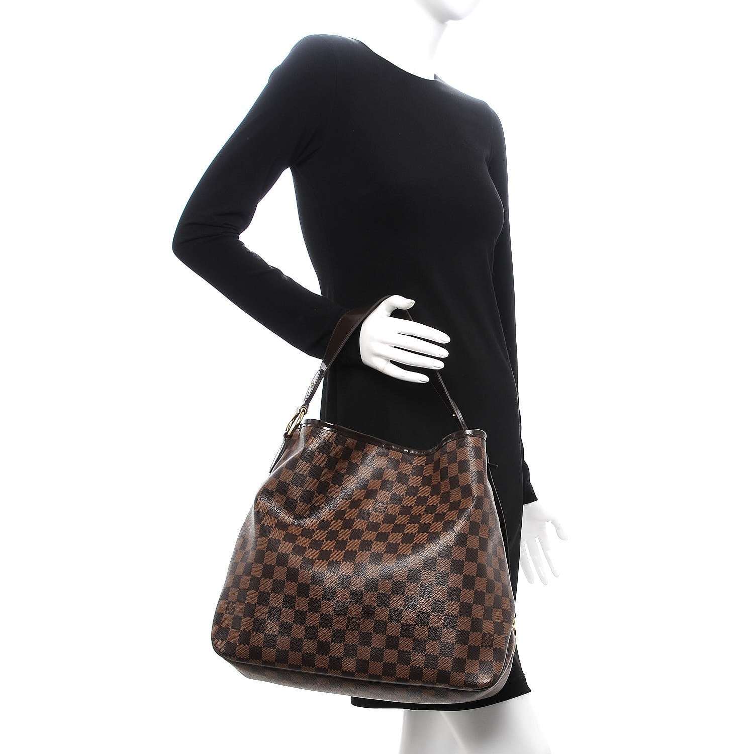 Louis Vuitton Damier Ebene Delightful MM 2 of 11