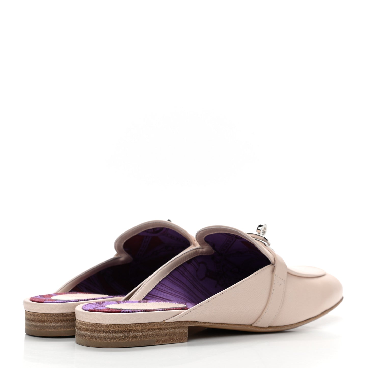 Goatskin Oz Mules 39 Blanc Poros