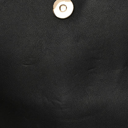 Chloe Suede Calfskin Medium Faye Shoulder Bag Black 11 of 12