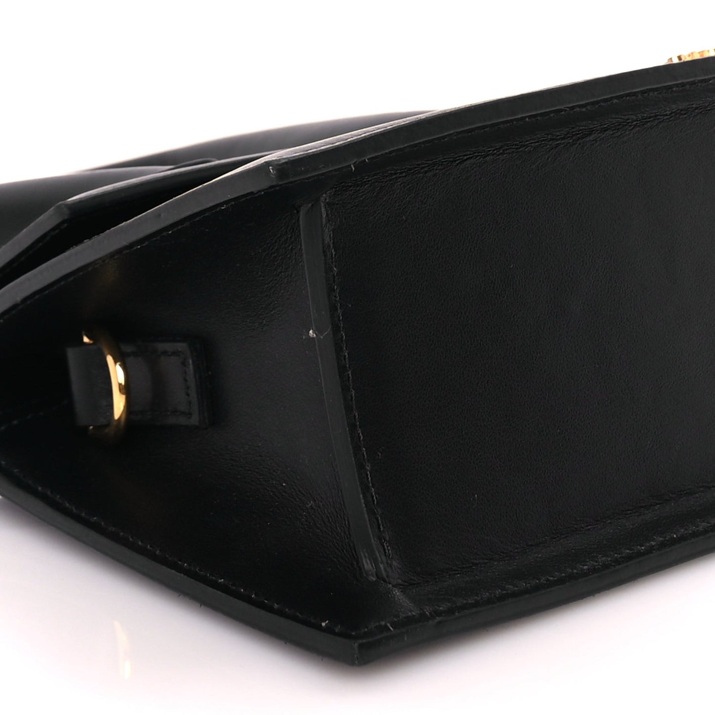 Smooth Calfskin Le Chiquito Moyen Black