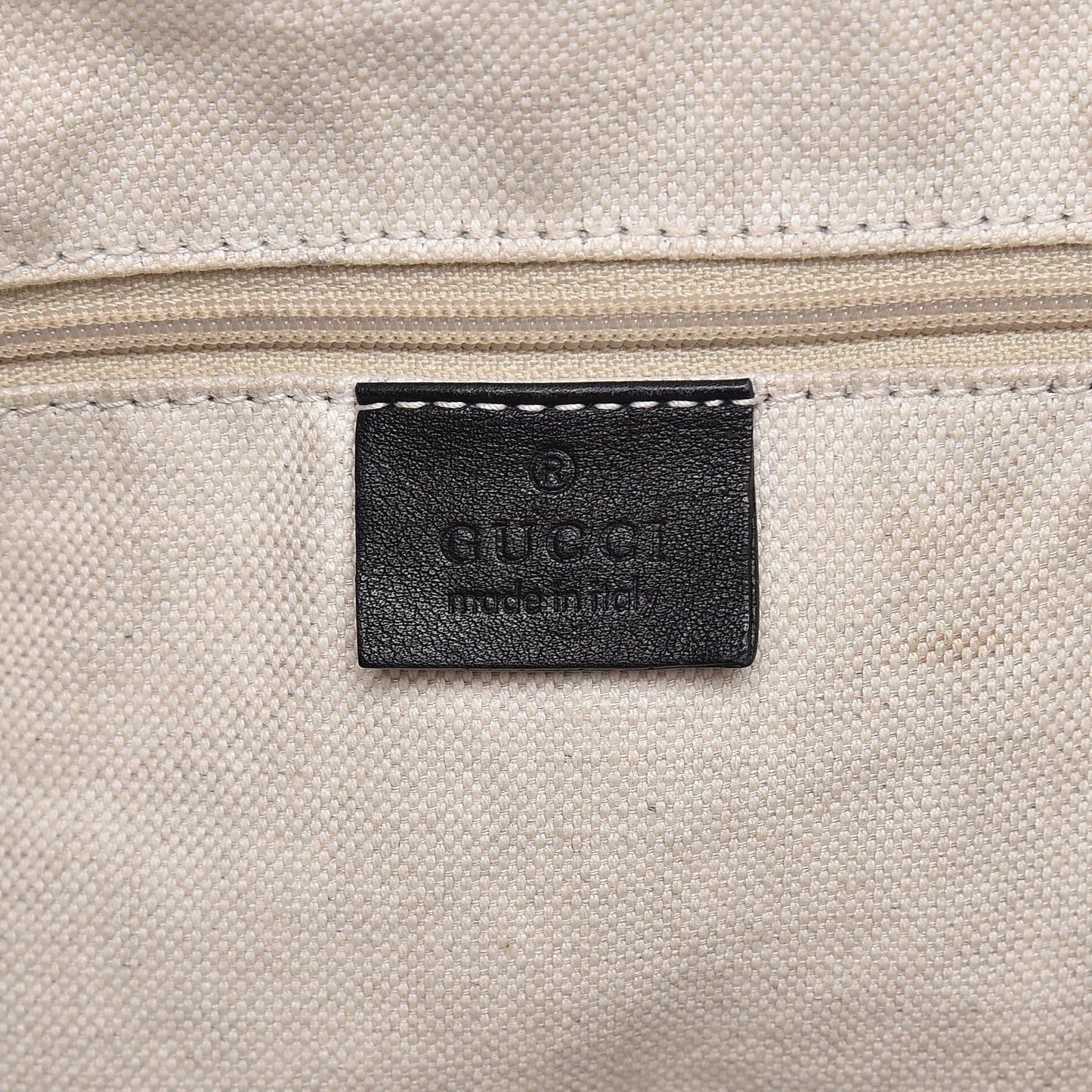 Guccissima Large Sukey Tote Black