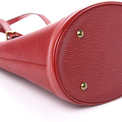 Louis Vuitton Epi Petit Bucket 23 Rouge 7 of 10