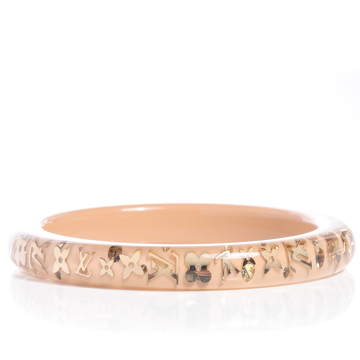 Louis Vuitton Inclusion Bracelet PM Size Medium Beige 3 of 4