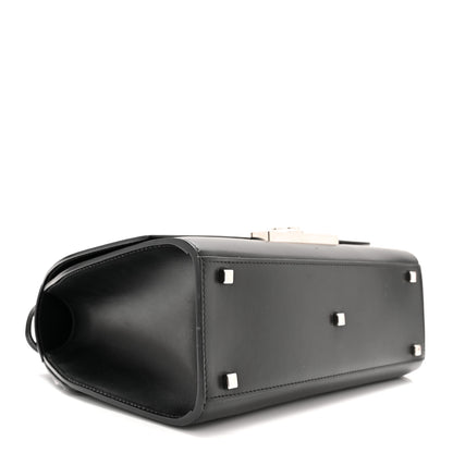 Moynat Box Calfskin Rejane PM Black 4 of 9