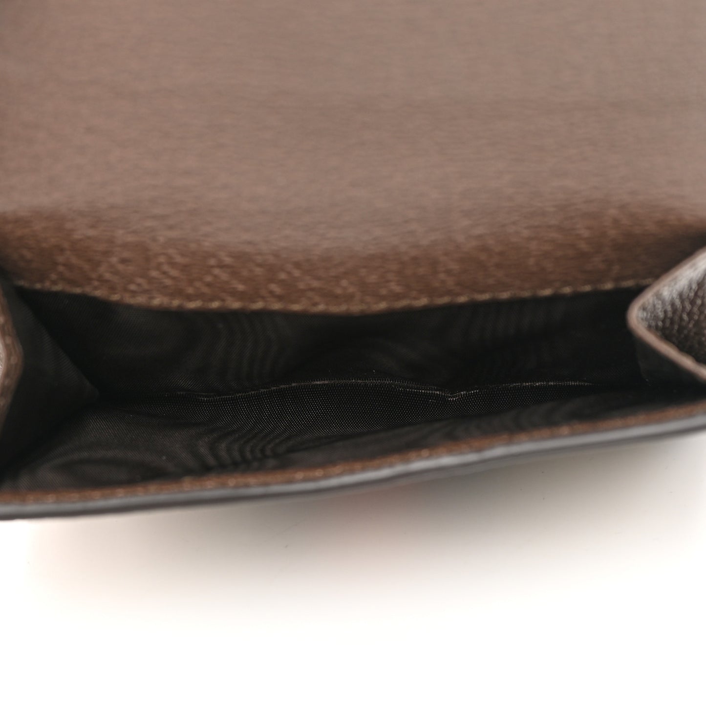 GG Supreme Monogram Web Ophidia French Flap Wallet Beige New Acero