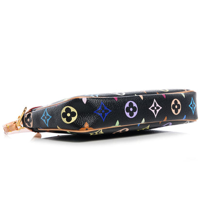 Louis Vuitton Monogram Multicolor Pochette Accessories Black 4 of 8