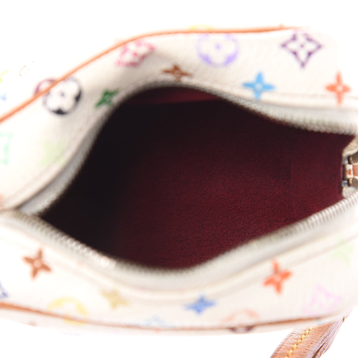 Monogram Multicolor Trousse Wapity White