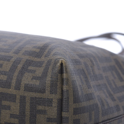 Fendi Zucca Spalmati Medium Roll Tote Tobacco Moro 21 of 23