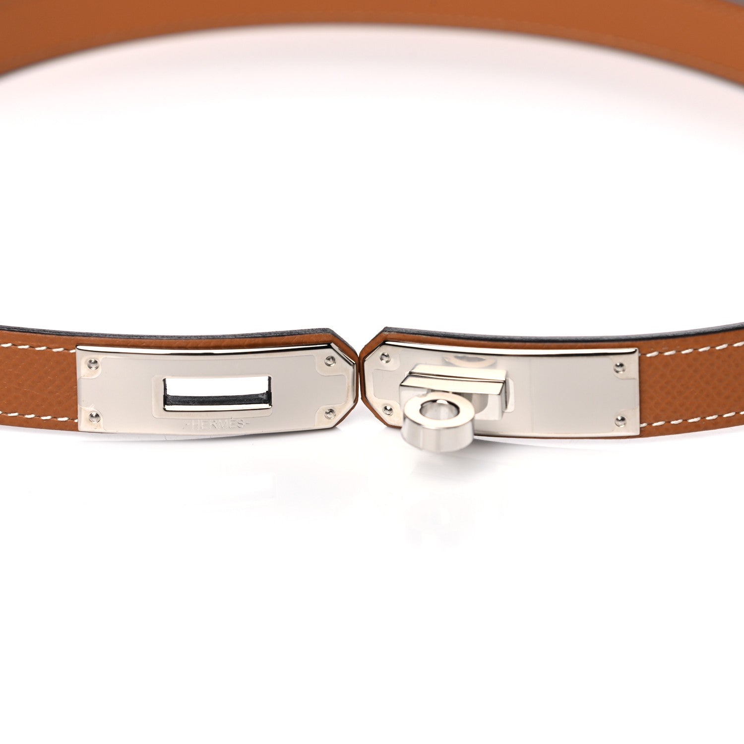 Hermes Epsom Kelly Belt Gold 5 of 6