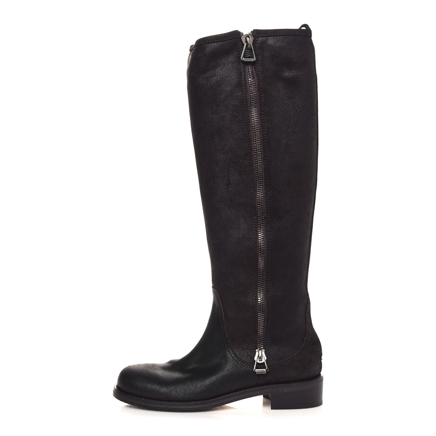 Jimmy Choo Suede Doreen Tall Boots 37 Brown 1 of 8