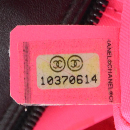 Chanel Calfskin Quilted Small Cambon Multipocket Reporter Black 7 of 9