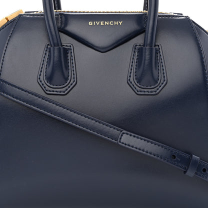 Givenchy Shiny Lord Calfskin Mini Antigona Navy 8 of 10