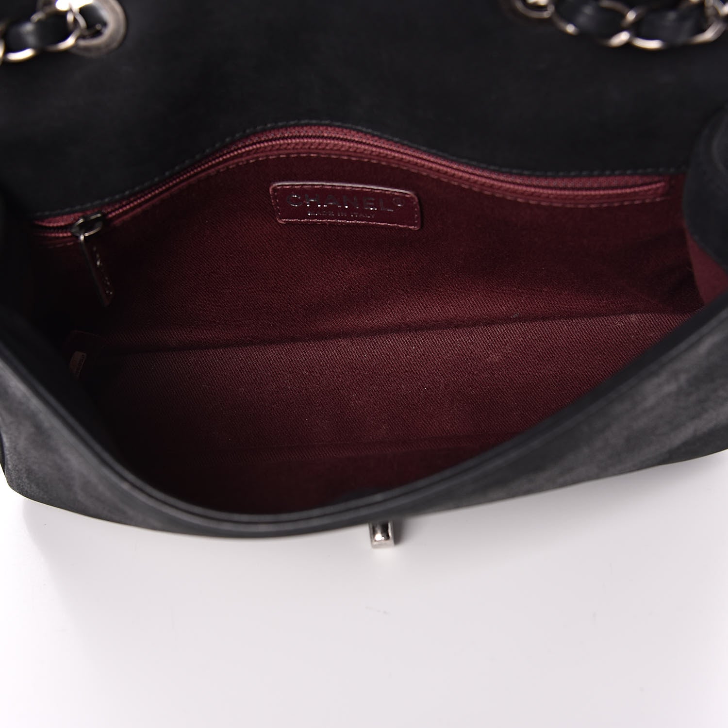 Chanel Calfskin Diamond Embossed New Chic Flap Black 5 of 12