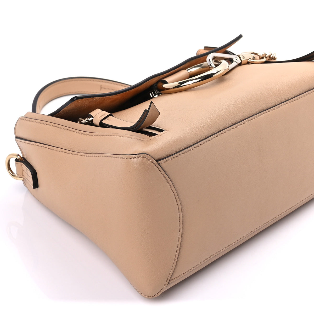 Chloe Calfskin Medium Faye Day Shoulder Bag Blush Nude 7 of 8