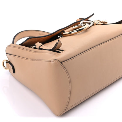 Chloe Calfskin Medium Faye Day Shoulder Bag Blush Nude 7 of 8