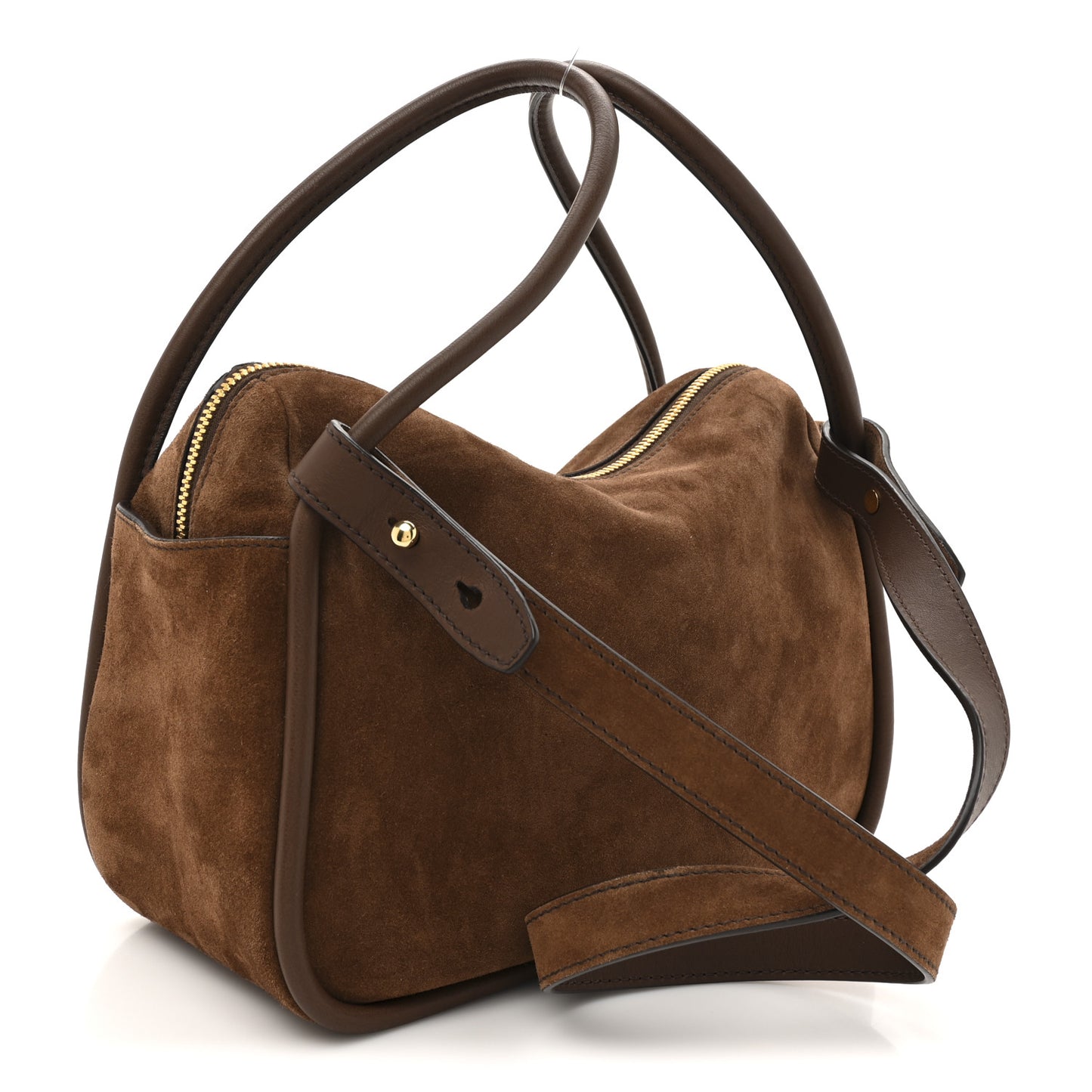 Camoscio Darling Shoulder Bag Cocoa Brown
