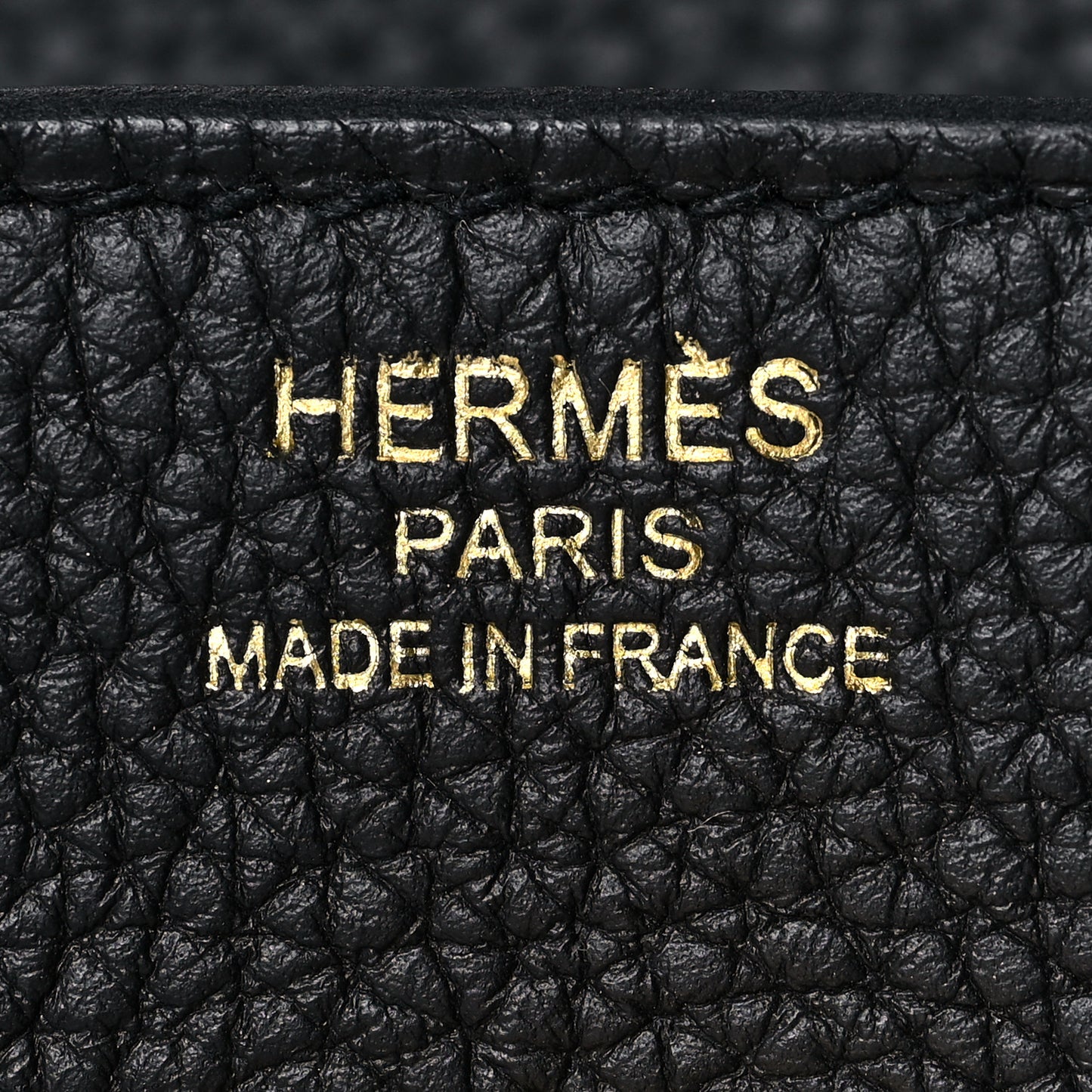 Togo Birkin 25 Black