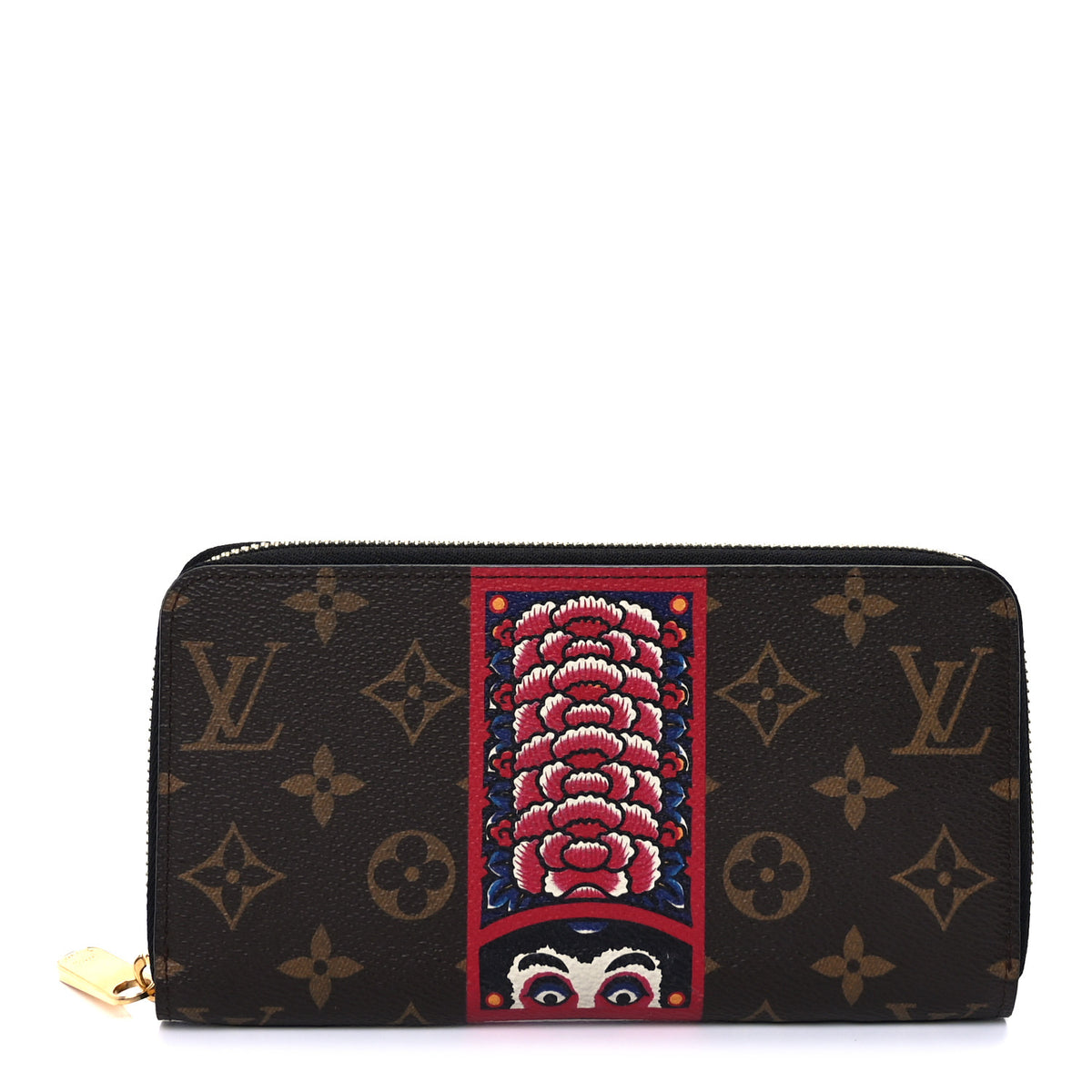 Louis Vuitton Monogram Kabuki Zippy Wallet 1 of 7