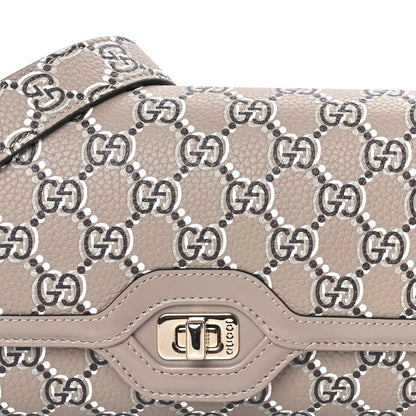 Gucci GG Shadow Monogram Small Luce Shoulder Bag Beige 6 of 7