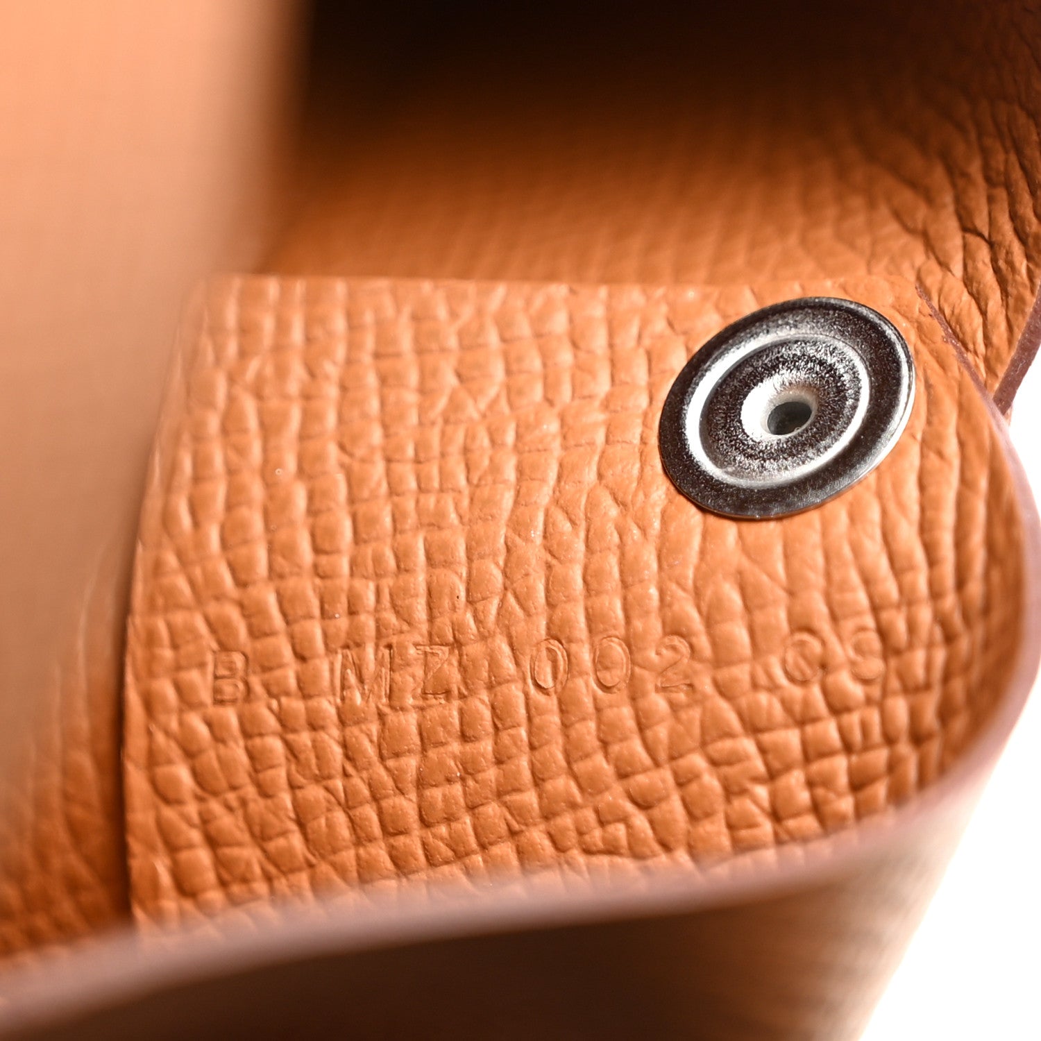 Hermes Epsom Calvi Card Case Gold 7 of 8