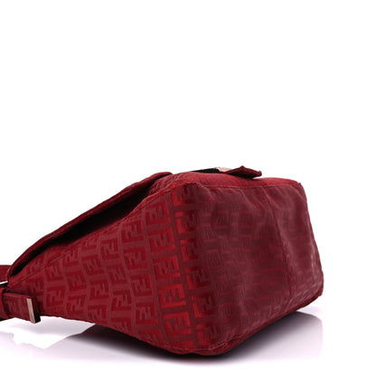 Fendi Zucchino Mama Baguette Bordeaux Rubino 7 of 8
