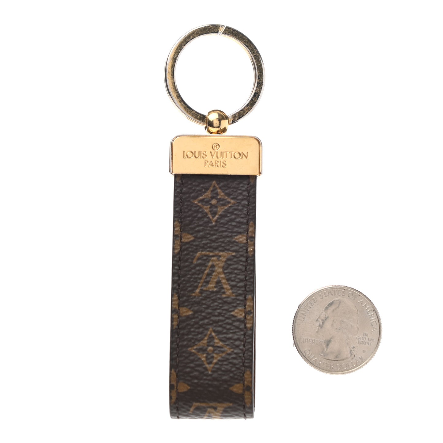 Monogram Dragonne Key Holder