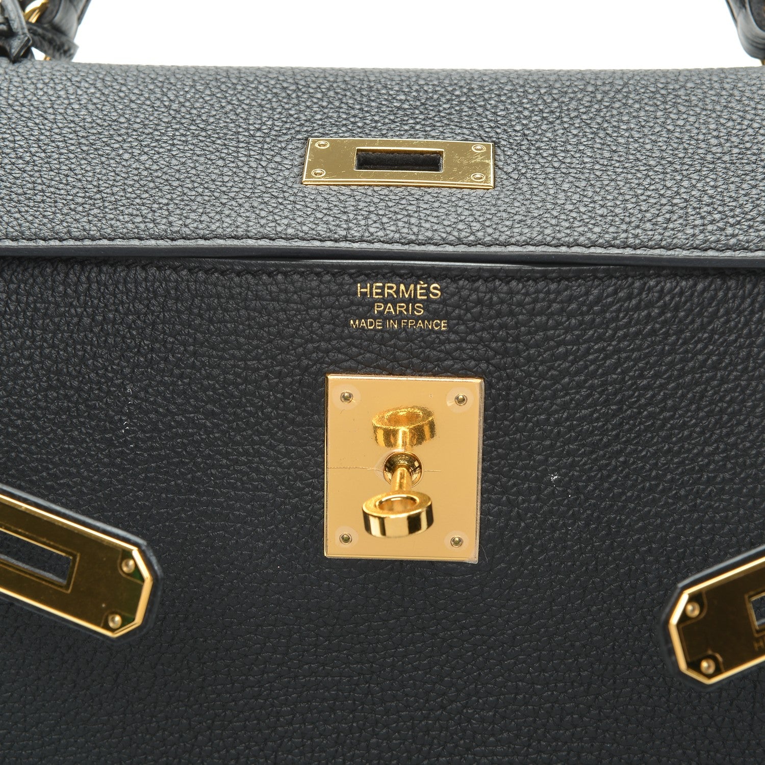 Hermes Togo Kelly Retourne 32 Black 10 of 24