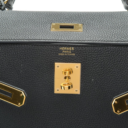 Hermes Togo Kelly Retourne 32 Black 10 of 24