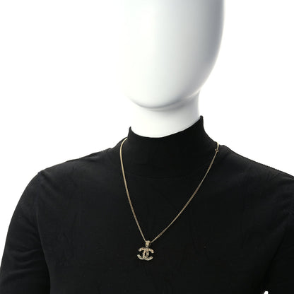 Chanel Tweed Effect CC Necklace Gold 5 of 5