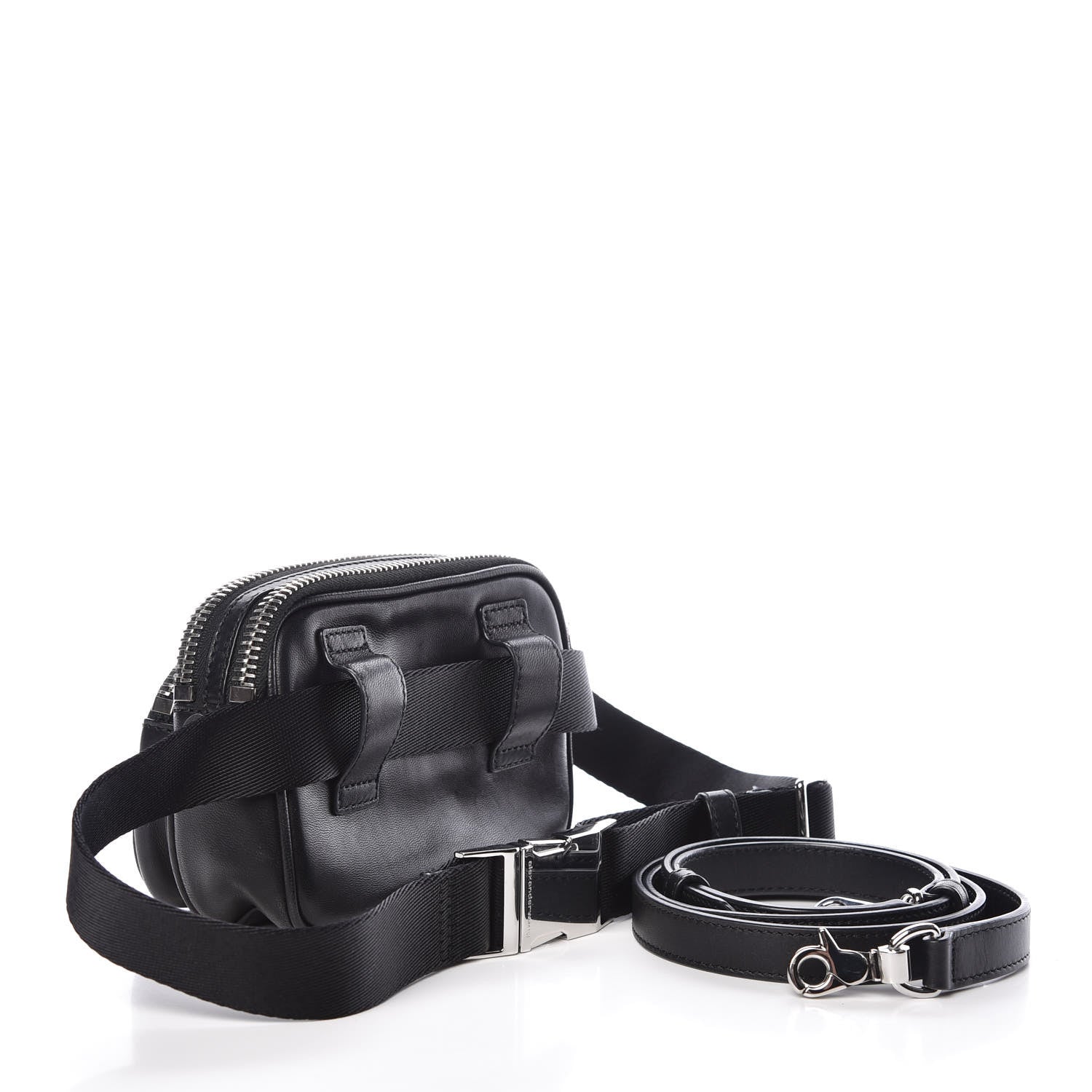 Alexander Wang Lambskin Attica Belt Bag Black 4 of 13