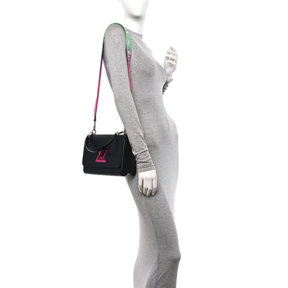 Louis Vuitton Epi Twist Shoulder Bag MM Black Rose 2 of 11