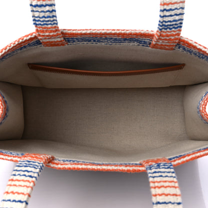 Celine Jacquard Striped Large Cabas Thais Multicolor 5 of 8