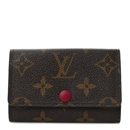 Louis Vuitton Monogram 6 Key Multicles Holder Fuchsia 1 of 9