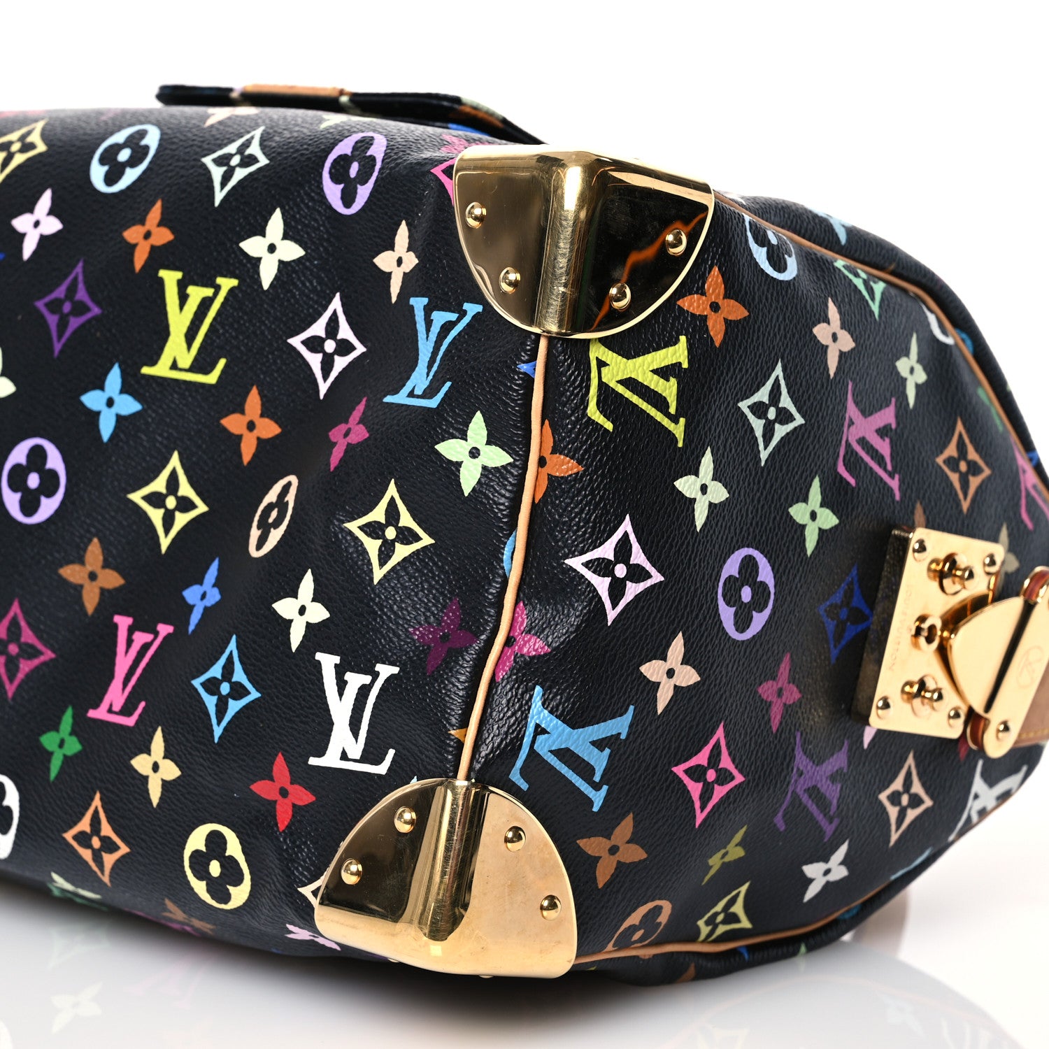 Louis Vuitton Monogram Multicolor Speedy 30 Black 10 of 15