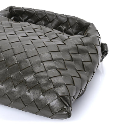Bottega Veneta Calfskin Intrecciato Mini Hop Khaki 7 of 7