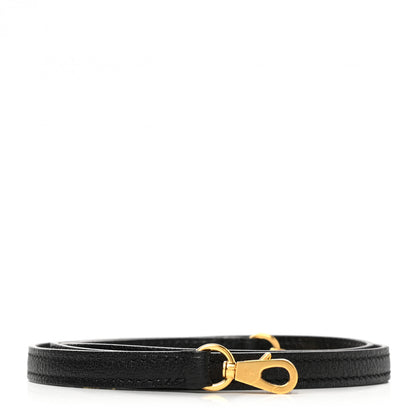 Hermes Chevre Mini Kelly Shoulder Strap Black 1 of 4
