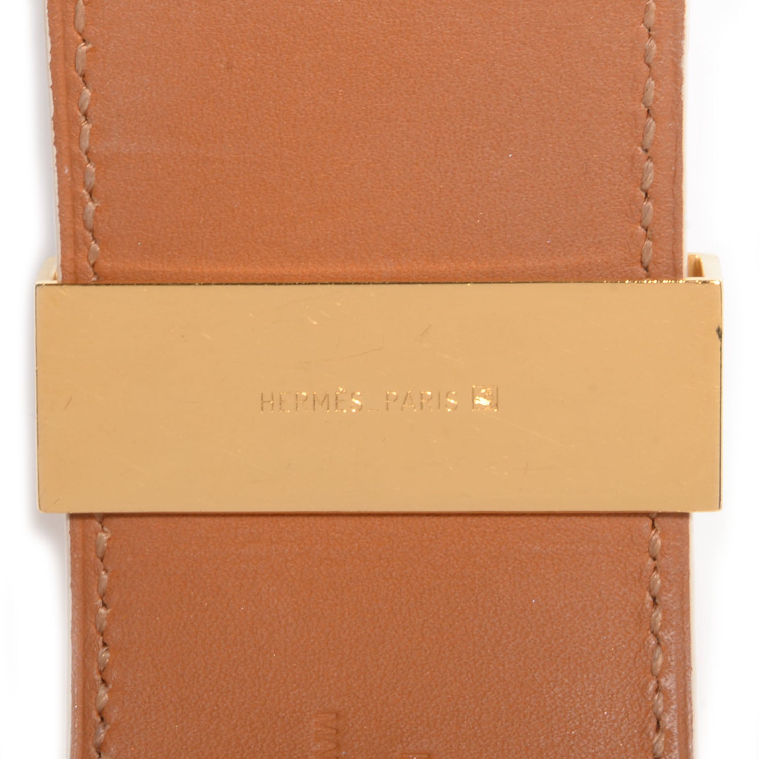 Hermes Epsom Collier de Chien CDC Bracelet White 4 of 7