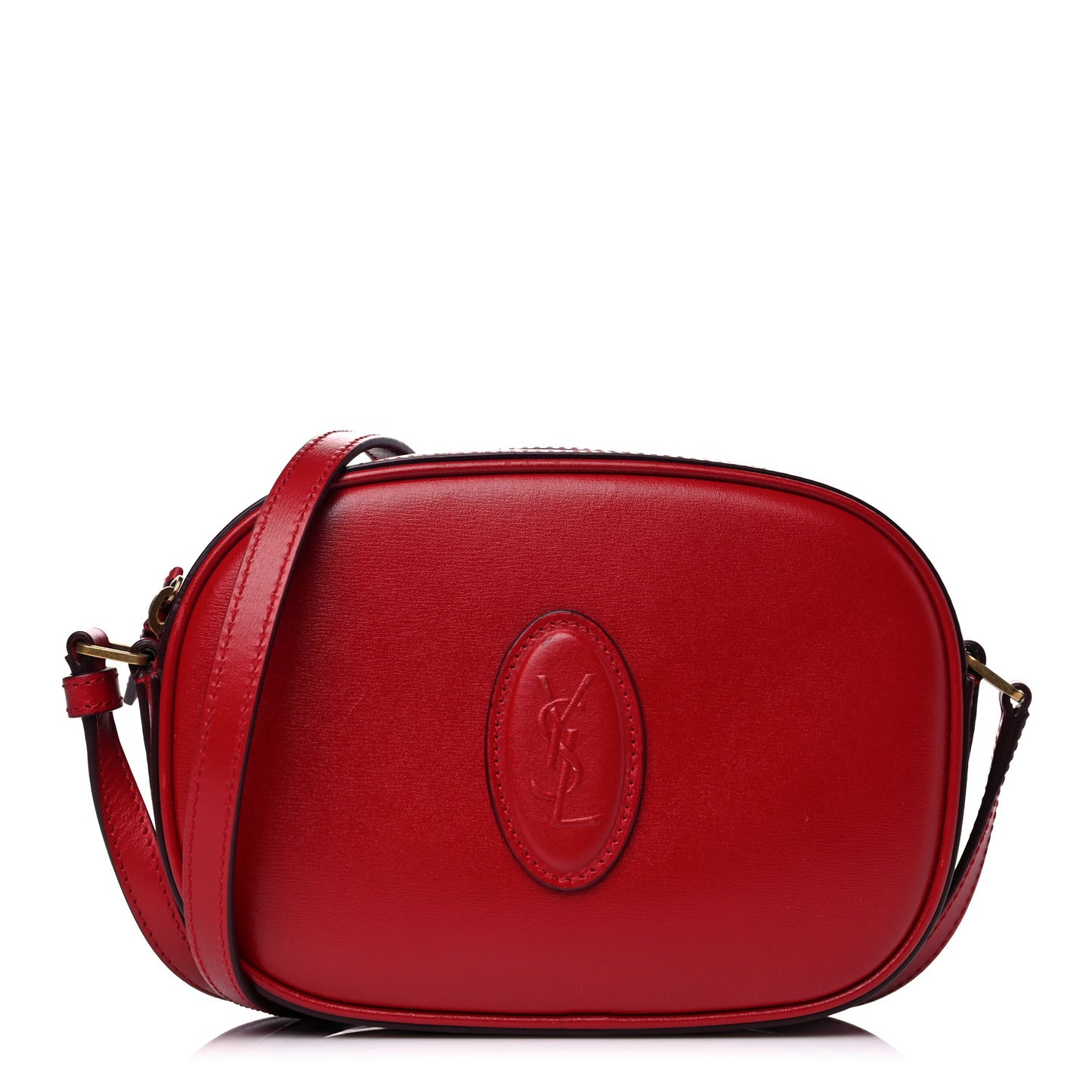 Calfskin Le 61 Camera Bag Red