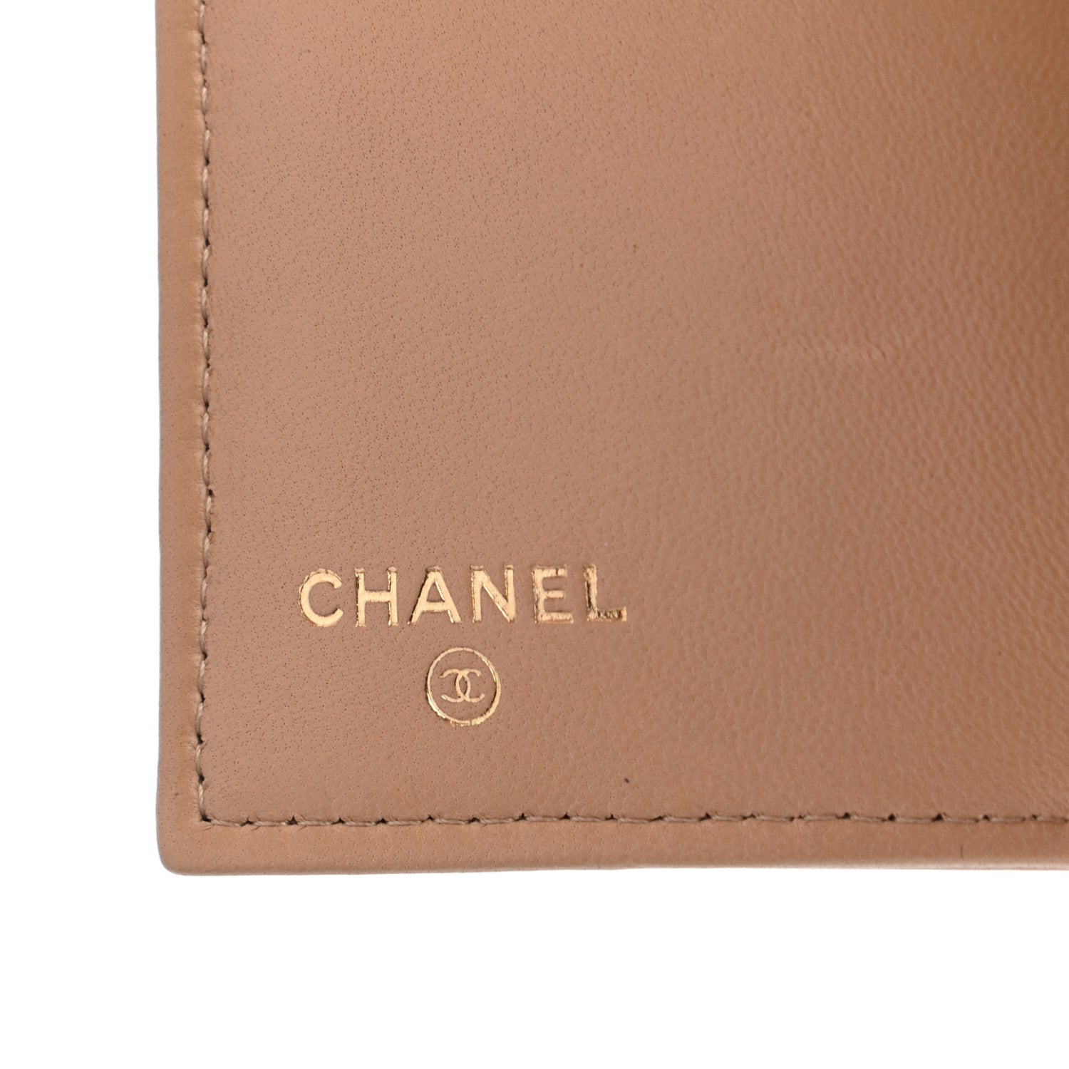 Chanel Lambskin Quilted Medium Boy Flap Wallet Beige 6 of 7