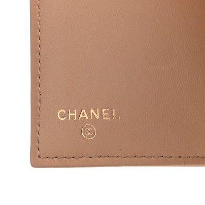 Chanel Lambskin Quilted Medium Boy Flap Wallet Beige 6 of 7