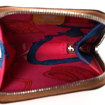 Hermes Epsom Silk'in Coin Purse Gold 5 of 8